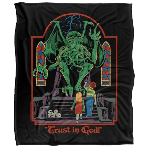 Steven Rhodes Trust In God Silky Touch Super Soft Throw Blanket 152 X 127 Cm