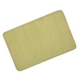 Microfibre Memory Foam Bathroom Bath Mat With Non Slip Back 50x80cm (Olive)