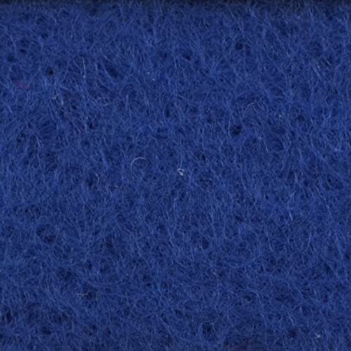Felt Fabric Sheets 10-Piece, 20 cm Length x 30 cm Width x 0.1 cm Thickness, Dark Blue