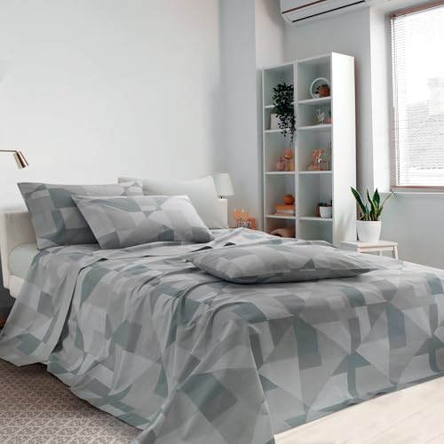 Gabel Geometrias Complete Bedding Set for Single Bed