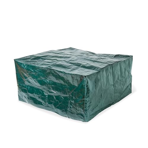 Garden Furniture Cover - Weatherproof Protective Cover for Pinolino Seating Sets - Waterproof Rain Cover with Fastening Straps - Durable Moisture Protection for Garden Furniture
