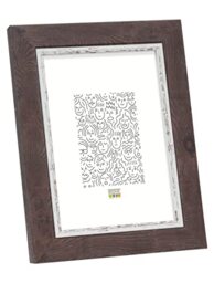 Deknudt S45VY2_20.0x28.0 Photo Frame, Resin, Brown, 20 x 28 cm