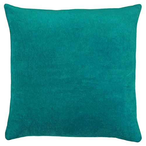 furn. Solo Polyester Filled Cushion, Cotton, Teal