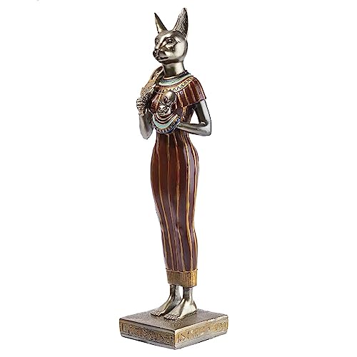 lachineuse Egyptian Statue Goddess Bastet Craft 31 x 7.5 x 7.5 cm