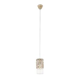 Eglo Pendant Light Cardigan, 1-Light Hanging Lamp Vintage, Retro