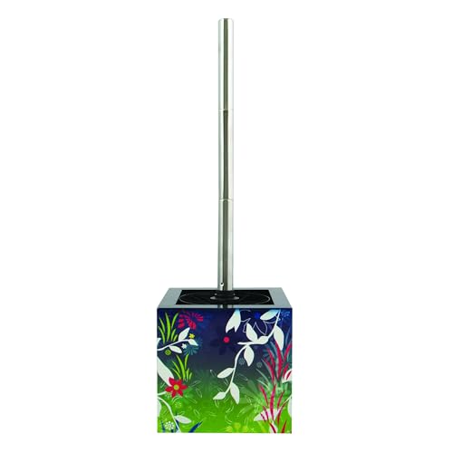 "MSV ""Langkawi Stainless Steel/MDF Toilet Brush, Multi-Colour"