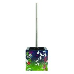 "MSV ""Langkawi Stainless Steel MDF Toilet Brush, Multi-Colour"