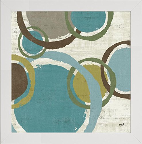 Frame Company Watson Range VIntage Bubbles II by Moira Hershey, Photo Frame - 8 x 8 Inches, White