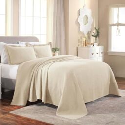 Superior Bedspread, Cotton, Ivory 03, Twin