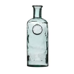 NATURAL LIVING Adele 4L Recycled Glass Bottle Vase Diameter 13 cm x Height 45 cm