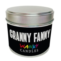 WANKY CANDLES Rude/Funny/Offensive/Humour/Novelty - Granny Fanny Red