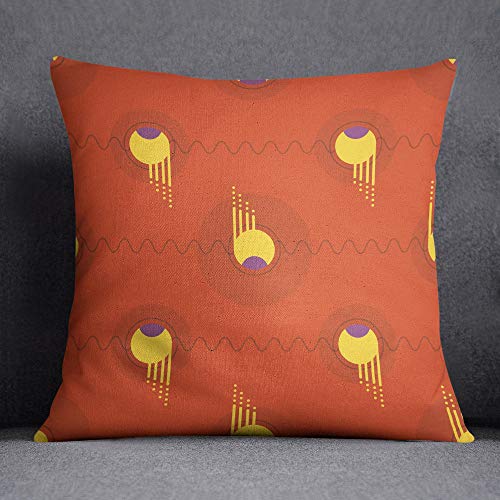 Questo Casa Decorative Cushion Cover, Cushion Cover, Home Decoration, for Sofa, Coffee, Size: 45 x 45 cm – Designed and Made in Türkiye