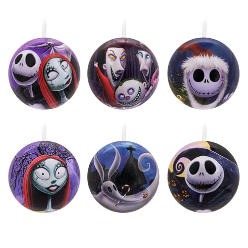 Hallmark The Nightmare Before Christmas Hanging Ornament, 12-Pack