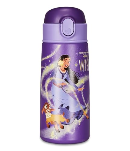 SEVEN WISH Water Bottle, Disney Bottle, Multicoloured, Insulated Stainless Steel Water Bottle Inside Outdoor, Temperature Maintenance up to 24 hours, Disney Princesses ??? Baby Nursery Bottle