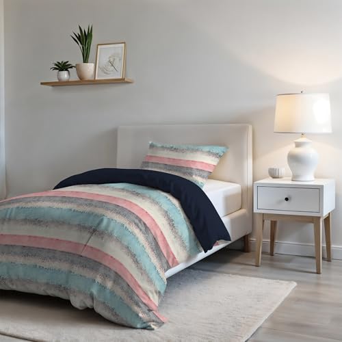 Italian Bed Linen Duvet Cover Fashion, microfiber, Sarah, Single