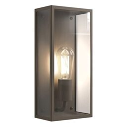 Astro Messina 160 II Outdoor Wall Light - IP44 Rated - (Bronze), LED E27/ES Lamp, Designed in Britain - 1183023-3 Years Guarantee