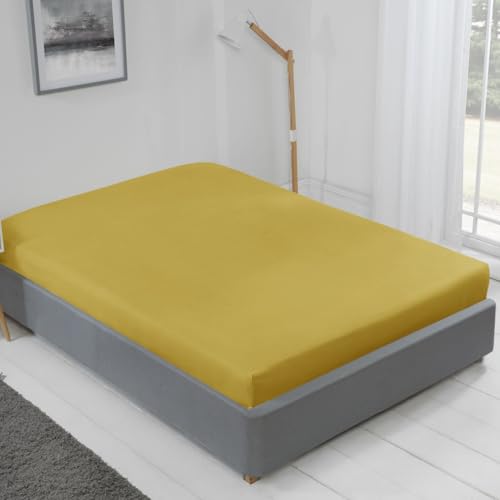 Emma Barclay Lyla Fitted Sheet in Ochre - King