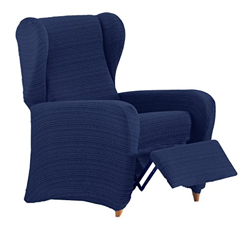 Eysa Aquiles Elastic Relax Sofa Cover Colour 03, Polyester-Cotton, Blue, 37 x 29 x 5 cm