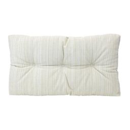 Klear Vu The Gripper Omega Non-Slip Tufted Bench Cushion for Indoor Furniture, Entryway Storage, Bay Window, Corner Nook or Piano Seat, 27 Inches, Cream