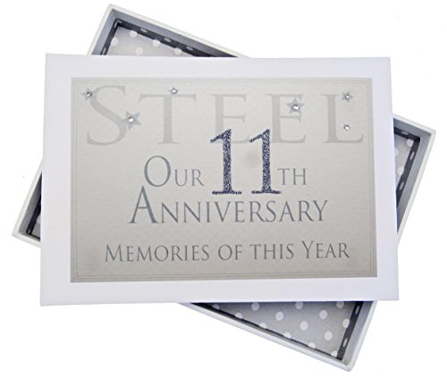 WHITE COTTON CARDS 11th Anniversary, Mini Photo Album, Memories of This Year