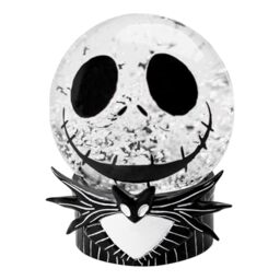 Disney Nightmare Before Christmas Snow Globe - Figure, Christmas Decoration - Crystal Ball and Resin Base, Official Merchandise