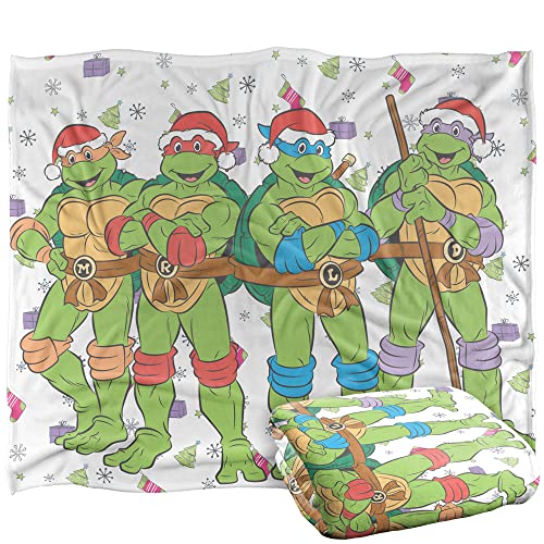 Tmnt Tmnt Holiday Heroes Silky Touch Super Soft Throw Blanket 152 X 127 Cm