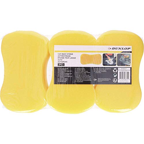 Dunlop 06755 Car Sponge 21 x 12.5 x 6.5 cm (L x W x H)