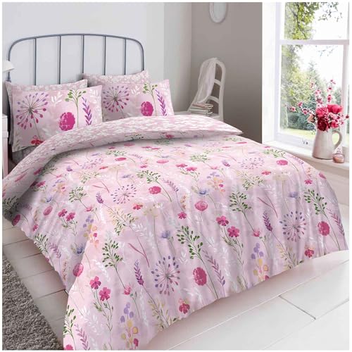 GC GAVENO CAVAILIA King Size Duvet Cover Sets With Fitted Sheet - Polycotton Complete Bedding Set With Pillow Cases