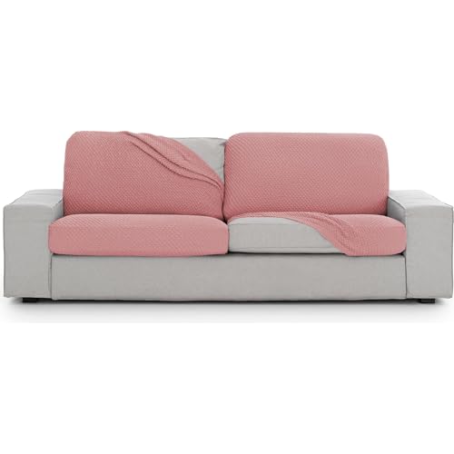 ECOMMERC3 Universal and Versatile S Sofa Seat Cover ??? Pink Sofa Cover Protector Easy to Install for Back, Seat and Arms
