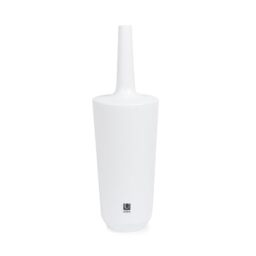 Umbra CORSA Toilet Brush with Holder, White