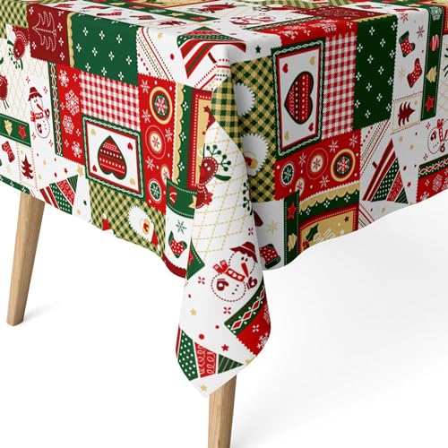 ECOMMERC3 - Stain Resistant Tablecloth for Rectangular Table, Size 240 x 140 cm - Stain Resistant Tablecloth, Extra Soft and Waterproof, Single Colour