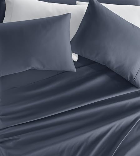 "Linen Market Bed Sheets for King Size Bed (Stone) - Sleep Better Than Ever with These Soft and Cooling King Sheets - Deep Pocket Fits 16"" Thick Beds - 4 Piece King Sheet Set"