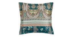 Bassetti Genova V1 9324348 Cushion Cover 100% Mako Satin 65 cm x 65 cm Green