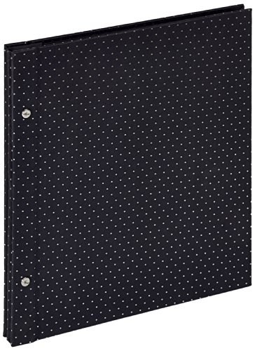 walther Design Photo Album Black 30 x 33 cm book screw Album, Sinfonia Flat Books SBL-151-B