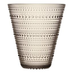 Iittala Kastehelmi 1051614 Vase 154 mm Linen Glass