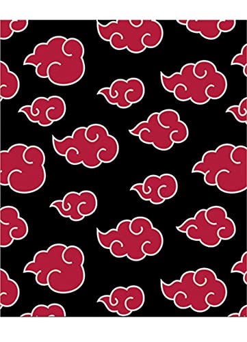 Great Eastern Entertainment Naruto Shippuden Akatsuki Throw Blanket, Cotton, Multi-Colour