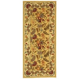 Safavieh Traditional Rug for Living Room, Dining Room, Bedroom - Chelsea Collection, Short Pile, in Ivory, 66 x 112 cm