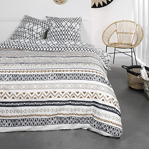 TODAY Double Bed Linen Set 220 x 240 cm Cotton Sunshine Print 7.20 cm