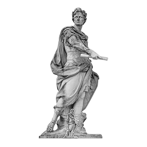 Star Cutouts SC4147 Julius Caesar Roman Statue Large Cardboard Cutout ??? Ancient Rome Theme Decoration, Event Display & Photo Prop