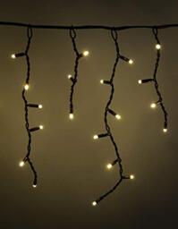 Lyyt - Extendable Icicle Style Fairy Lights - Warm White
