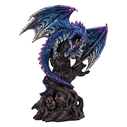 Nemesis Now Ealdwoode Figurine 27.5cm, Resin, Dragon Sculpture, Gothic Fantasy Merchandise, Cast in the Finest Resin, Hand-Painted