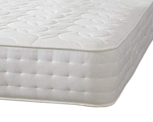 eXtreme comfort ltd Sleep-Fusion Hybrid Small Double Mattress 120x190cm, 20cm Deep Memory Foam and Open Coil Spring Mattress, Plush Medium Comfort, UK Made Mattress in a Box