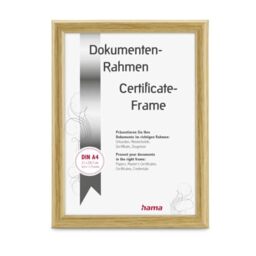 Hama Swing Plastic Picture Frame, Nature, 21 x 29.7 cm, DIN A4