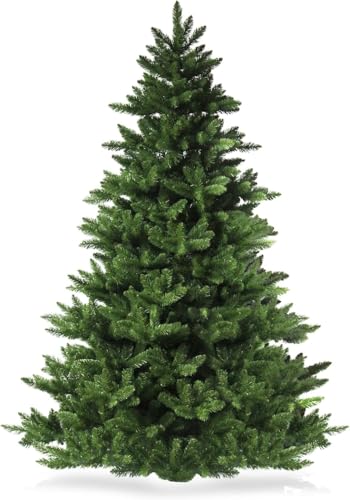 Star Christmas Bucharest Tree with 922 Branches, 240 cm, Green, PVC, Green, 240