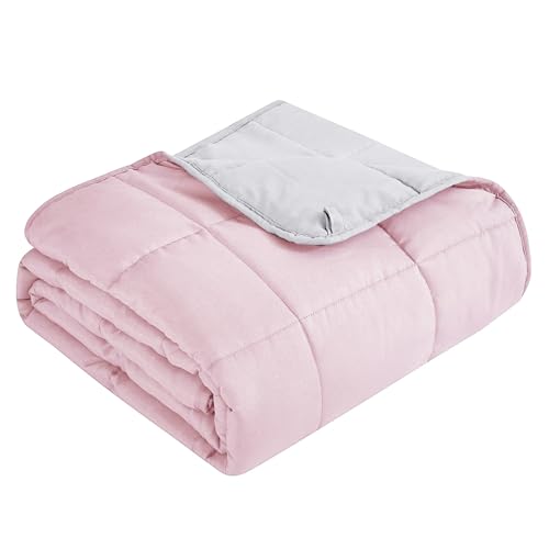 "Topcee Weighted Blanket (20lbs 80""x87"" King Size) Soft Cooling Heavy Blanket Sleeping, Apply to 190-210 lbs Body, Thick Breathable Blanket with Glass Bead, Easy Care"