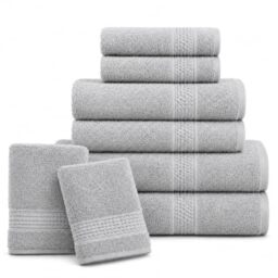 Komfortec Hand Towel Set 8 Pieces 100% Cotton