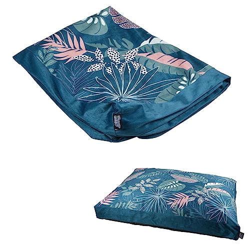Love Story Rectangle Polyester Velvet Cushion Cover 100x70cm Mix and Match Jacala
