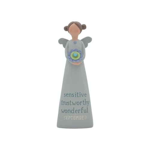 Feather & Grace Hand Painted Resin Decorative Figurine - September