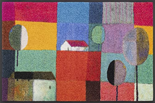 wash+dry Bel Villaggio Door Mat 50 x 75 cm Washable Inside and Outside