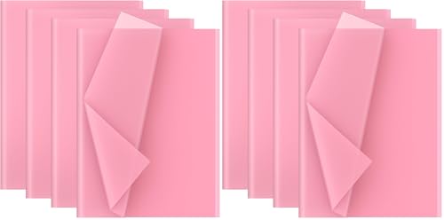 Creavvee 30 Tissue Sheets, Gift Wrapping, Kids Art and Craft Paper, Light Pink, 50 x 70 cm (Pack of 2)